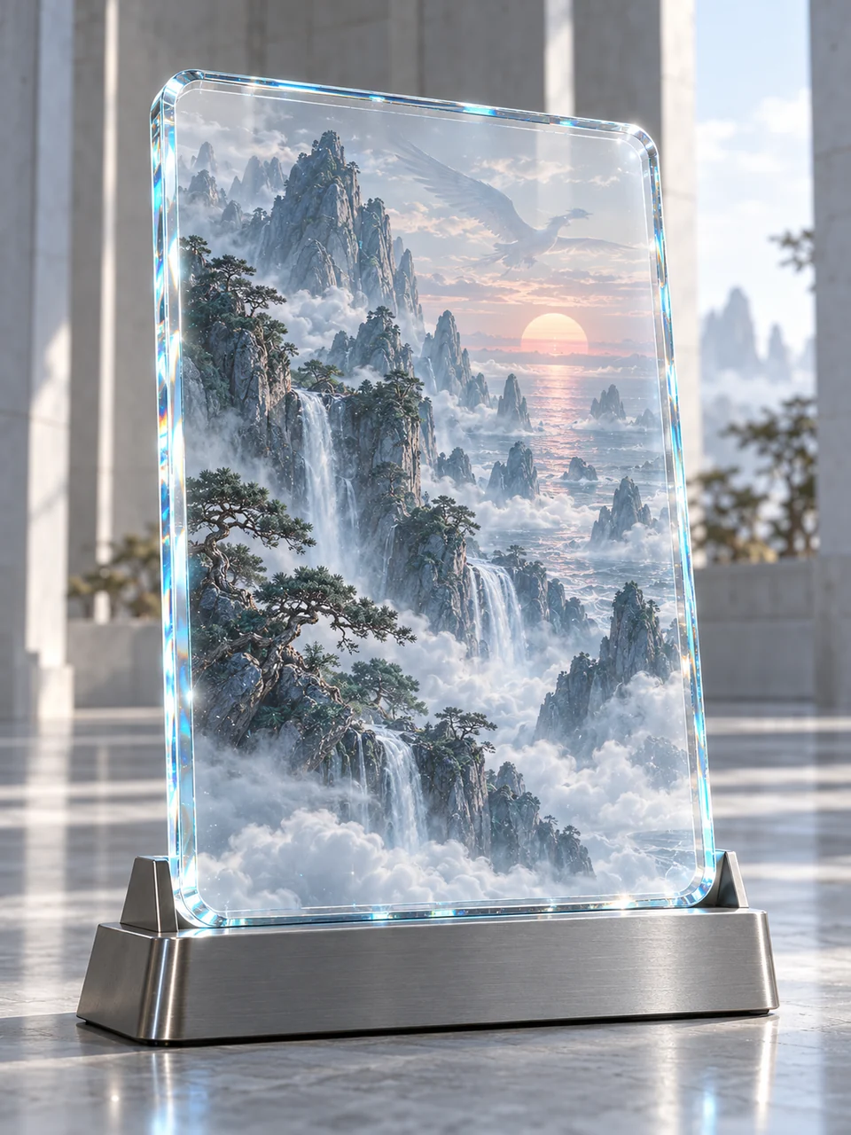 深蓝宇宙卡牌游戏的AI视觉概念